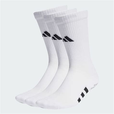 socken adidas performance crew t weiß 3er pack|Performance Cushioned Crew Grip Socken, 3 Paar .